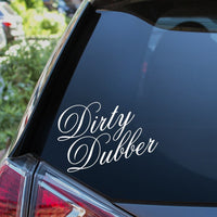 Dirty Dubber Car Sticker Decal