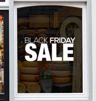 Black Friday Shop Front Window Sticker Display Graphic Decal