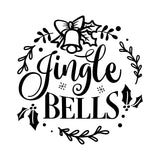 Jingle Bells Christmas Window Sticker