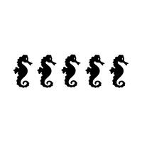 Seahorse Wall Tile Stickers