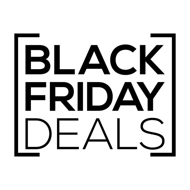 Black Friday shop window vinyl stickers