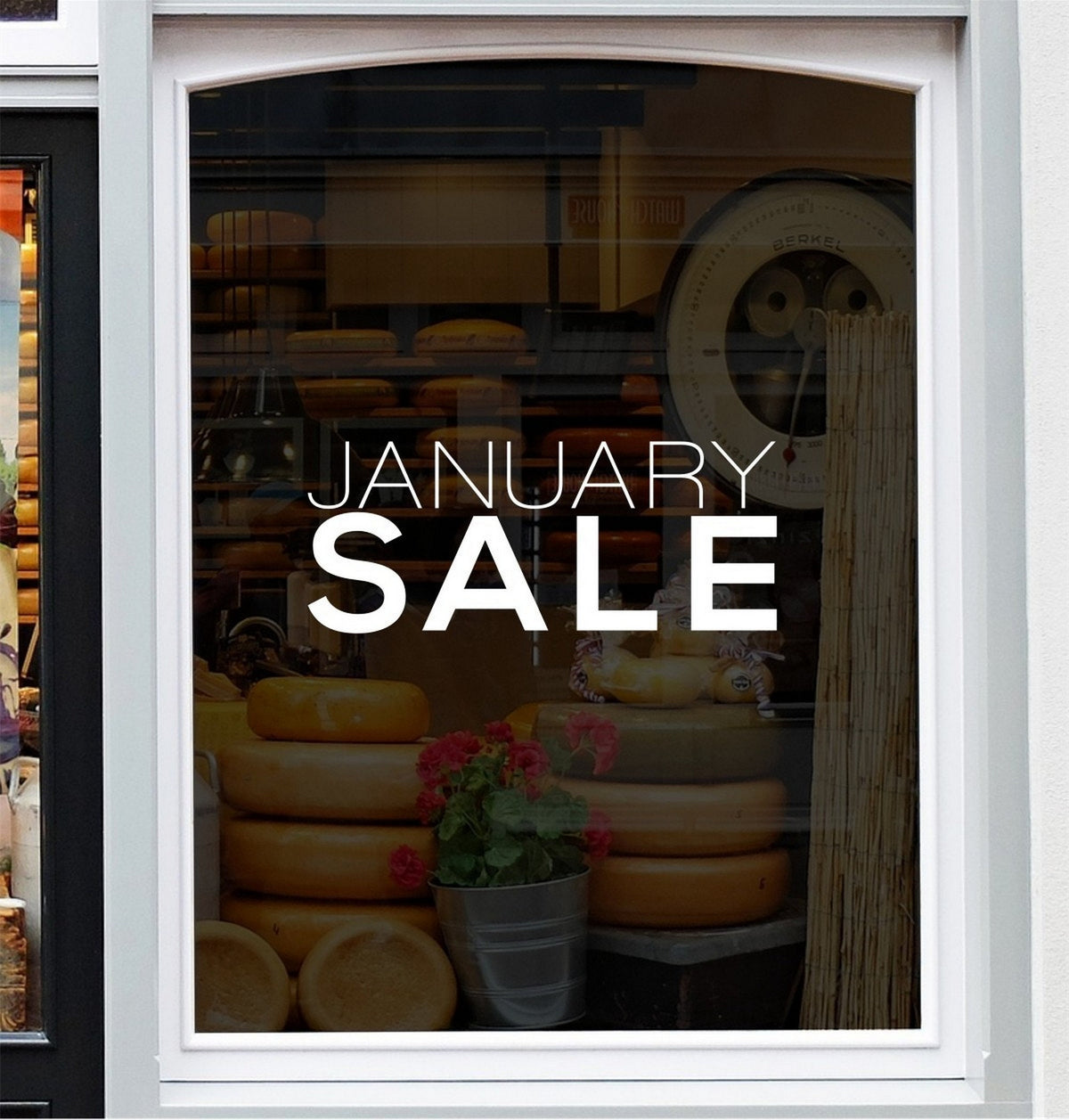 January Sale Shop Window Sticker source gallery image 2