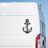 Anchor Sticker on a van