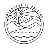 Adventure Is Calling Mountains Sticker