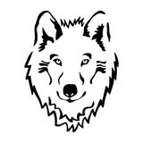 Wolf Head Sticker