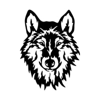 Wolf Head Sticker