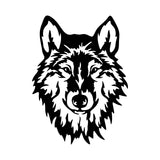 Wolf Head Sticker