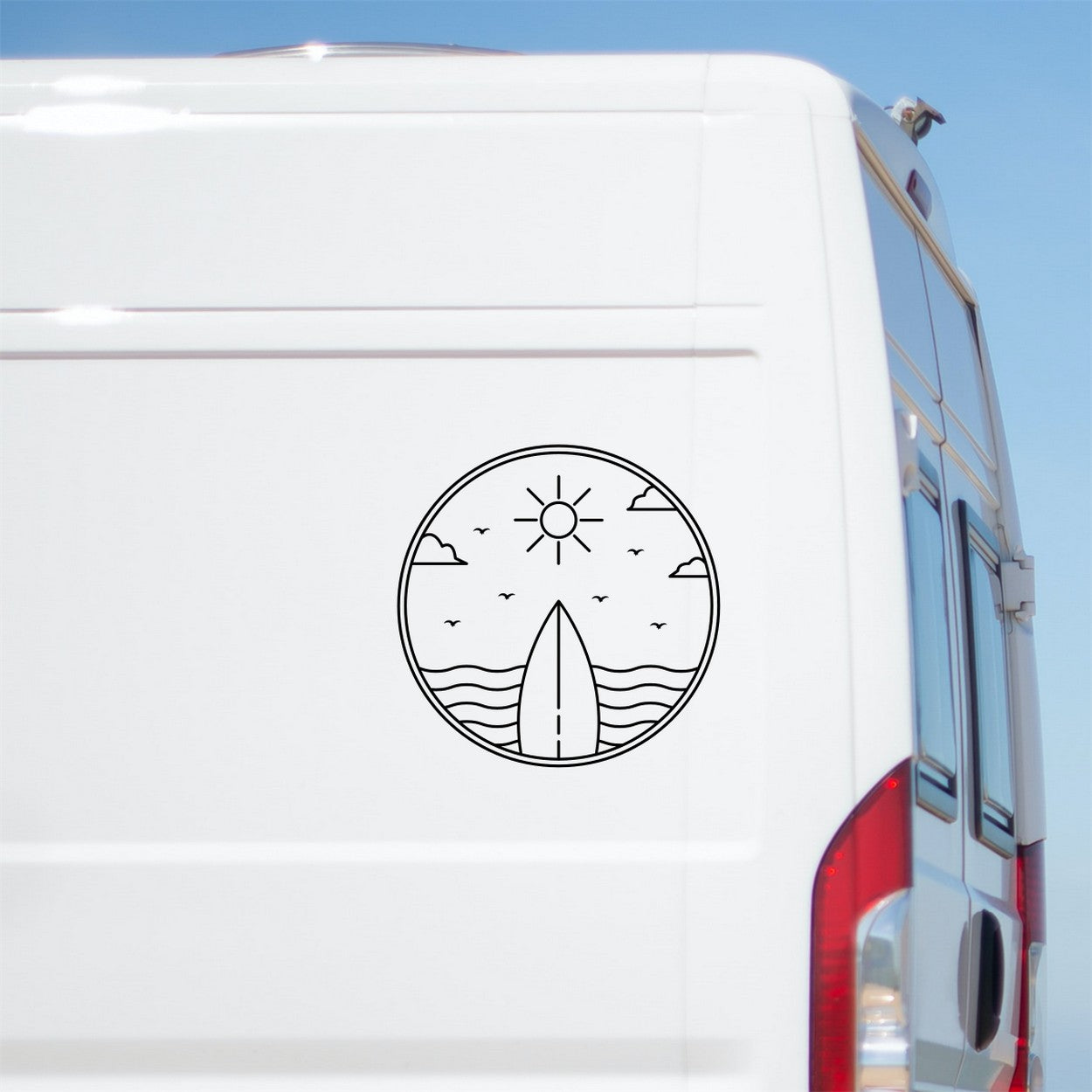 Surf Surfing Surfboard Sticker