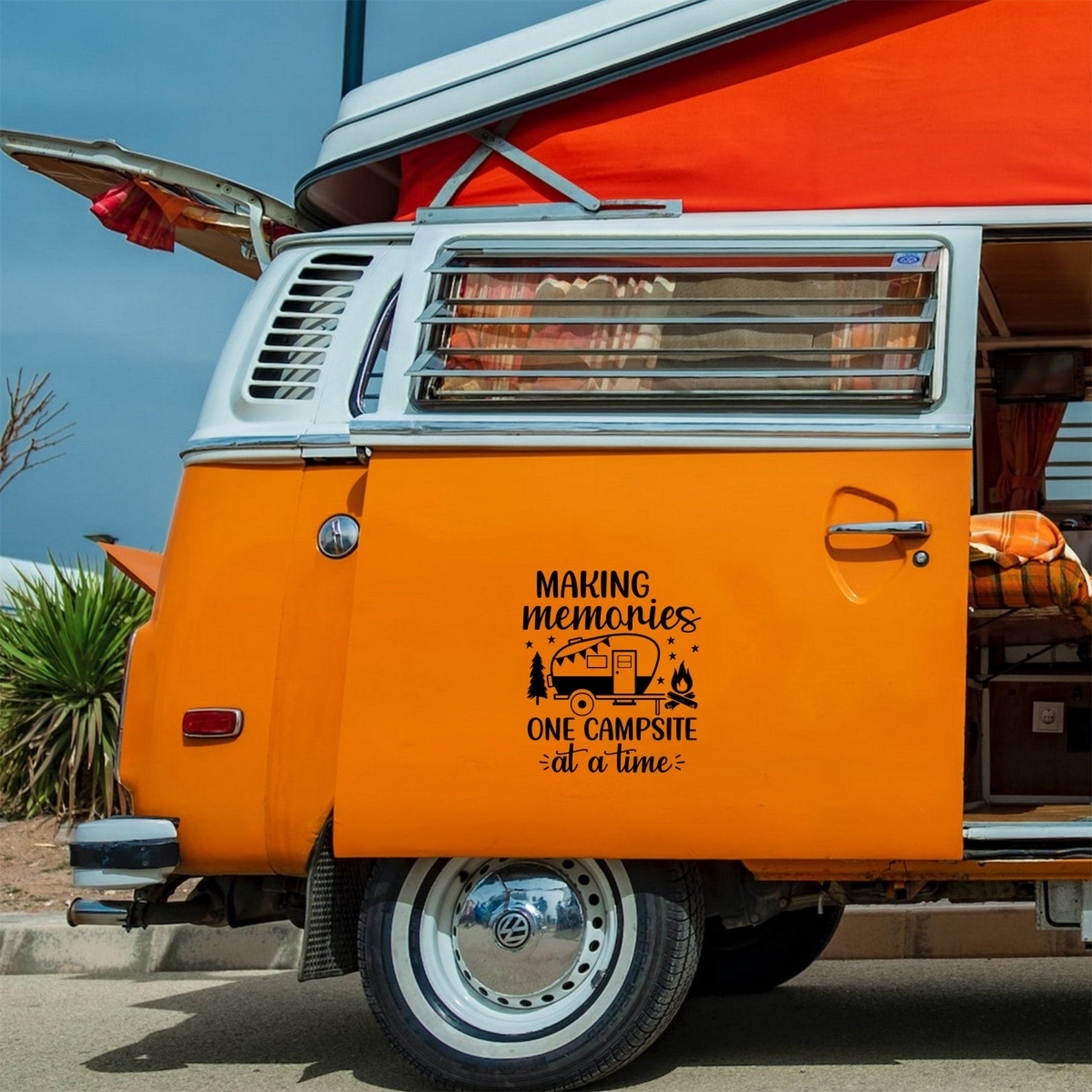 Making Memories caravan sticker image 3