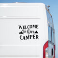 Welcome To Our Camper Decal caravan sticker image 2