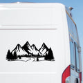Mountain Forest Vinyl Decal caravan sticker image 1