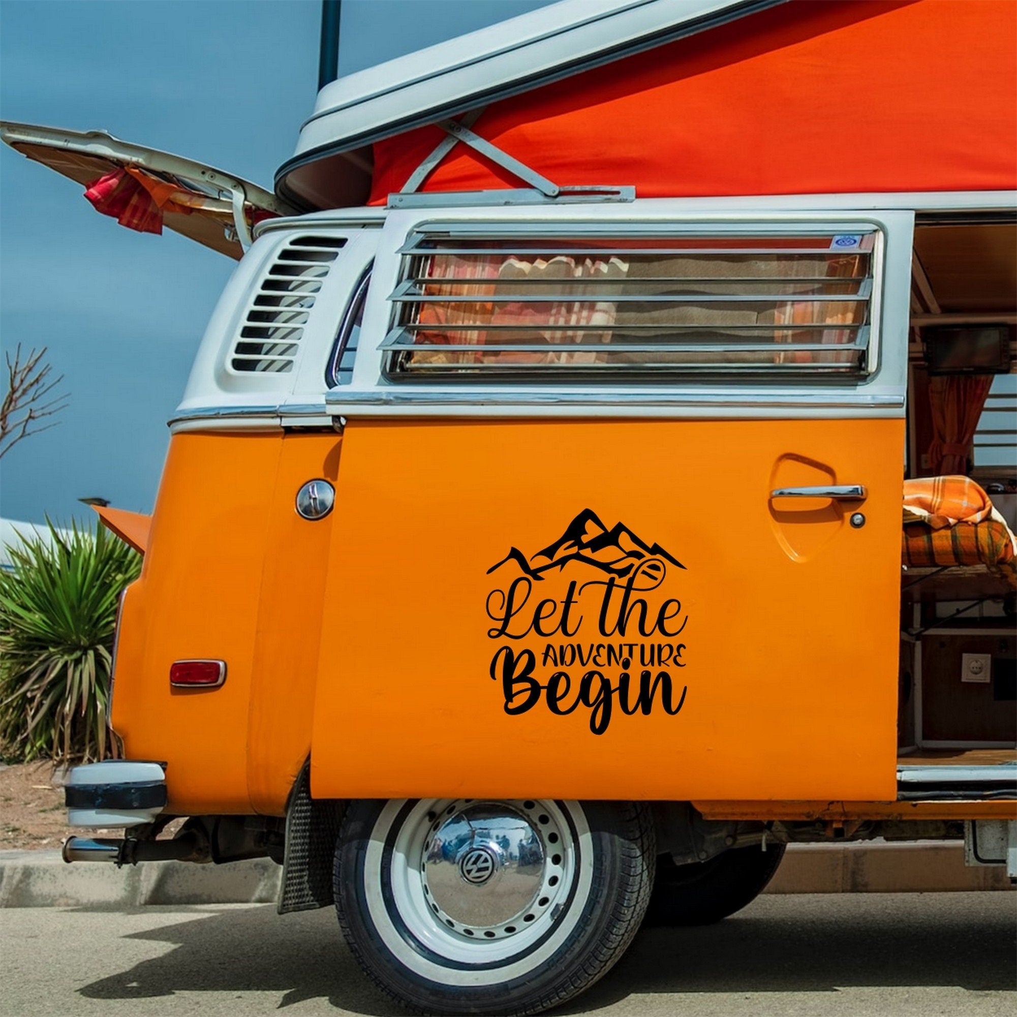 Camper Van Sticker caravan sticker image 3