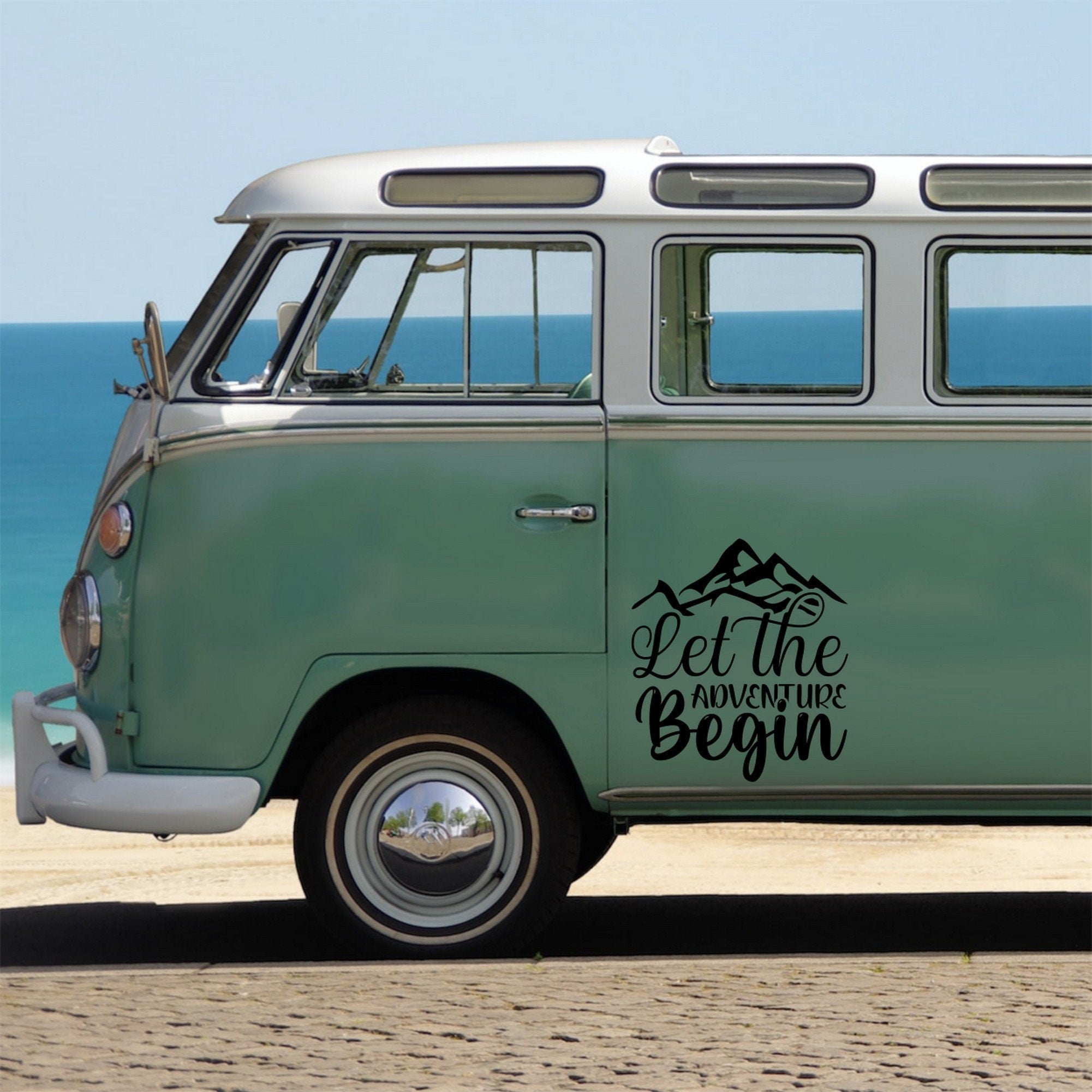 Camper Van Sticker caravan sticker image 4