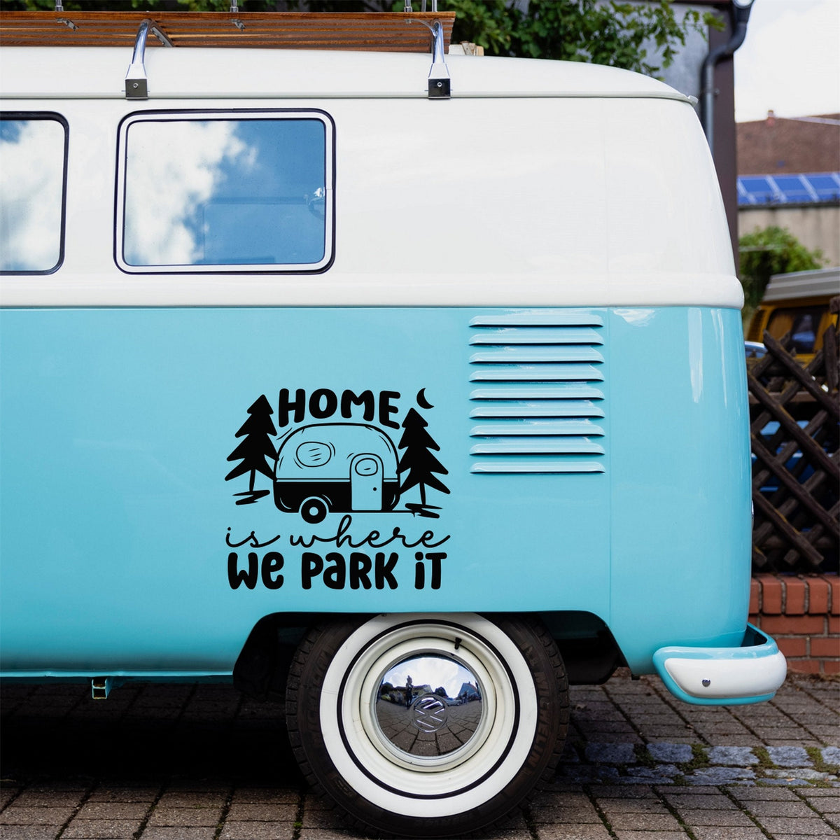 Home Is Where We Park It Sticker caravan sticker image 6