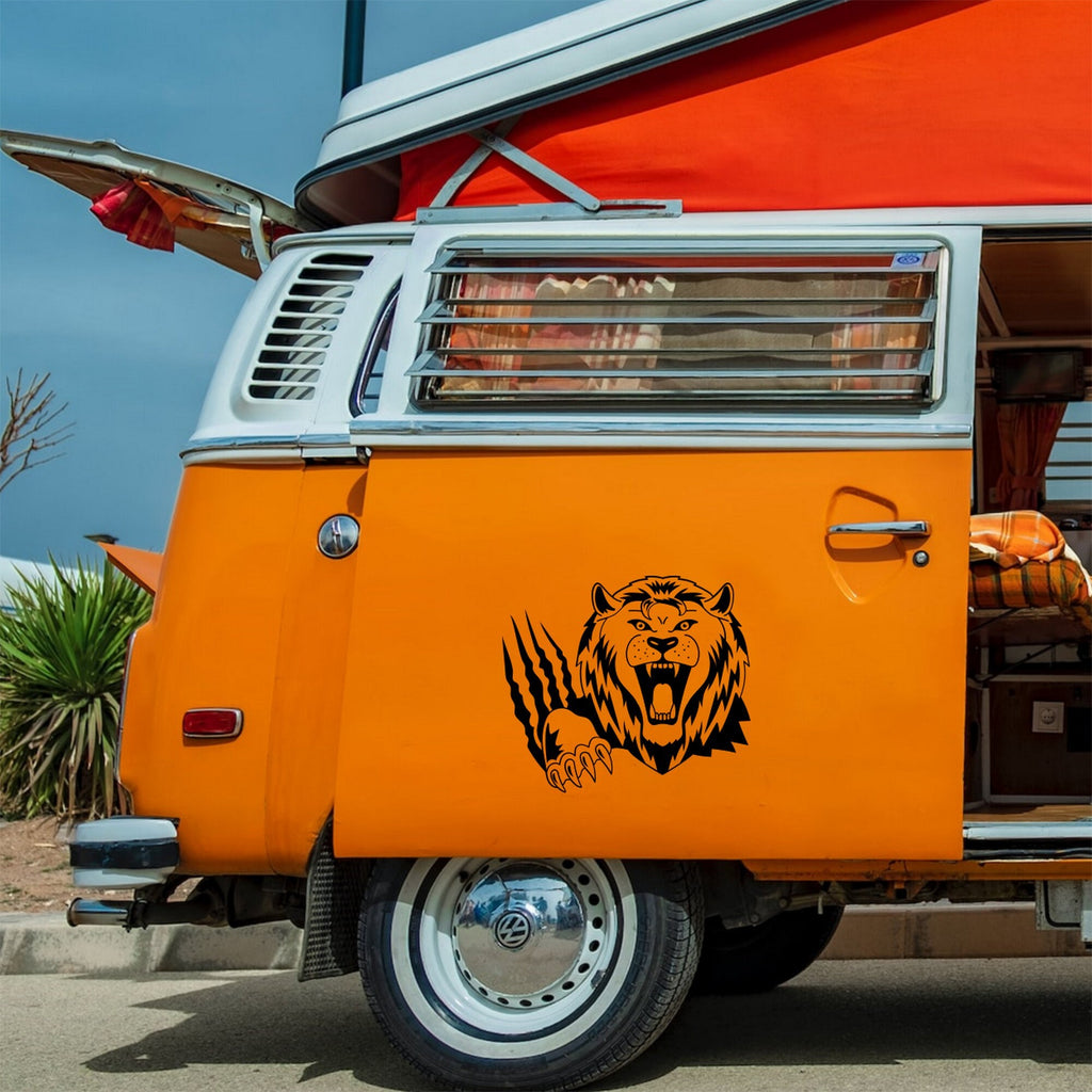 Lion Large Sticker caravan sticker image 3