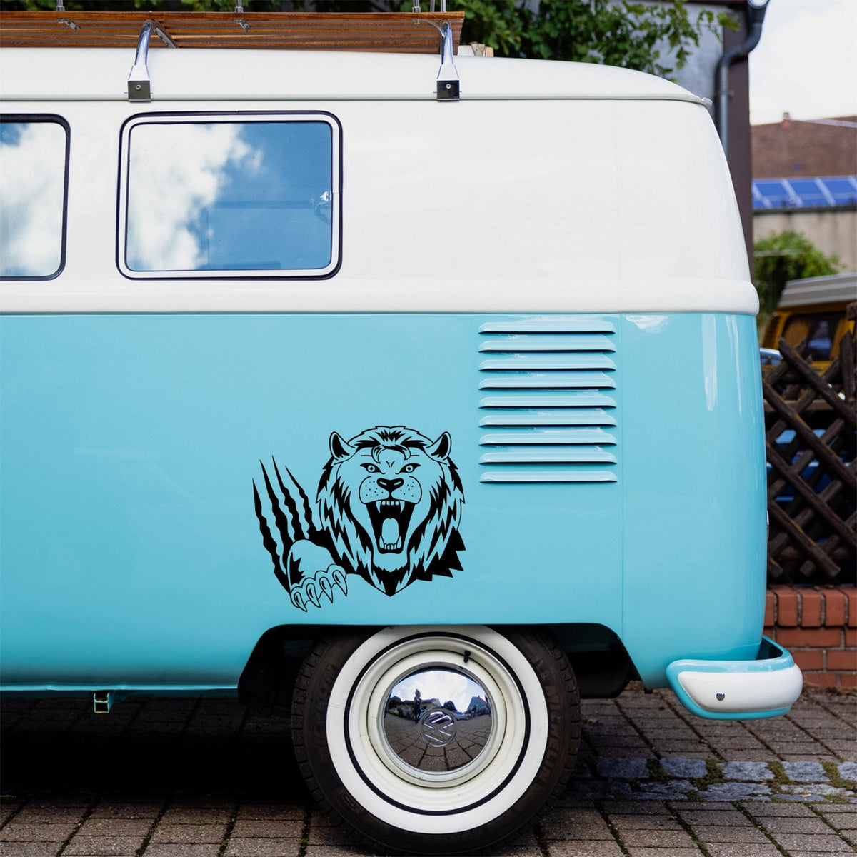 Lion Large Sticker caravan sticker image 6