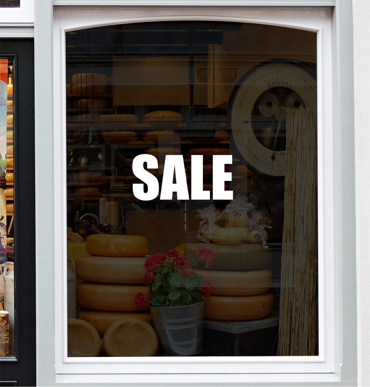Classic Sale Shop Window Sticker example 4