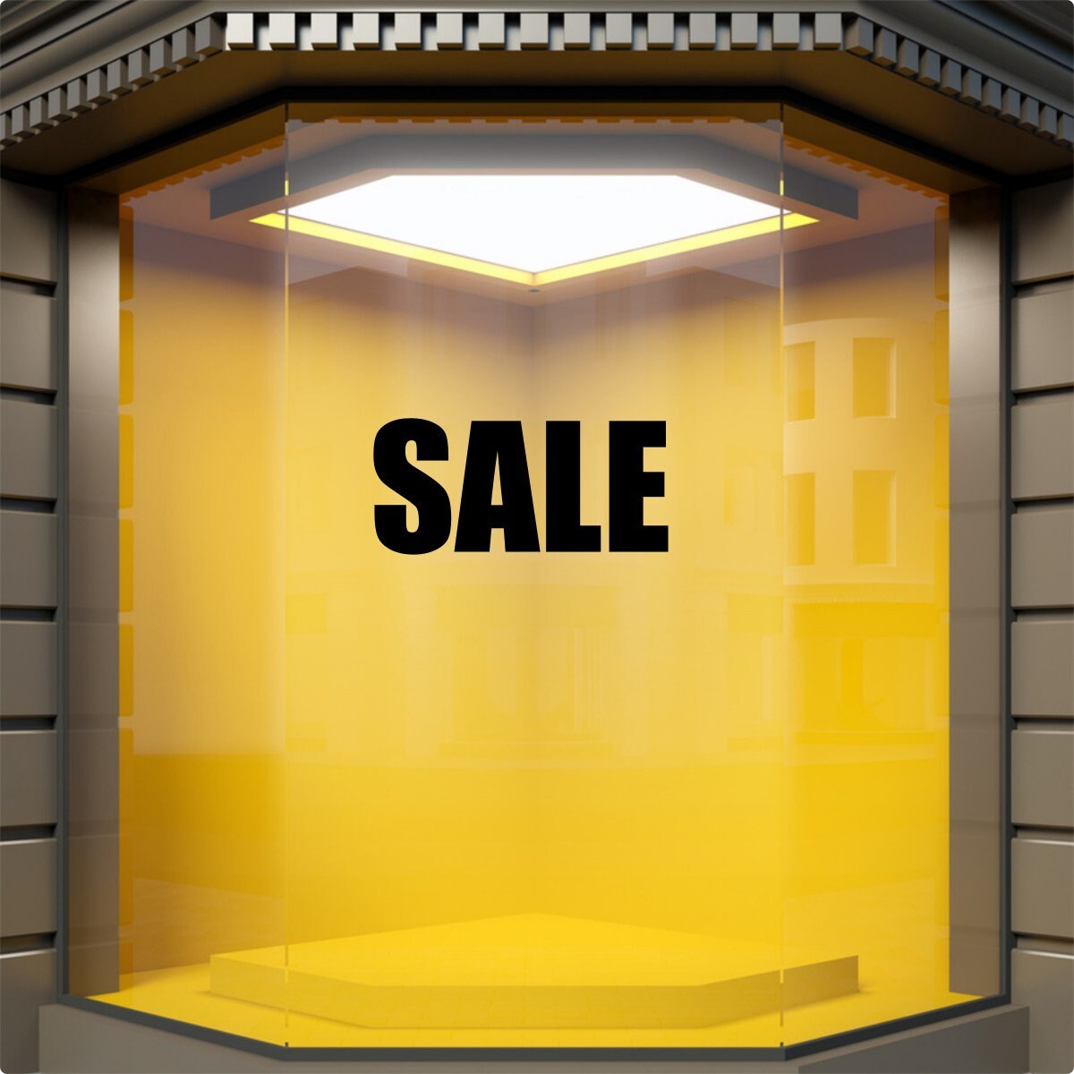 Classic Sale Shop Window Sticker example 5
