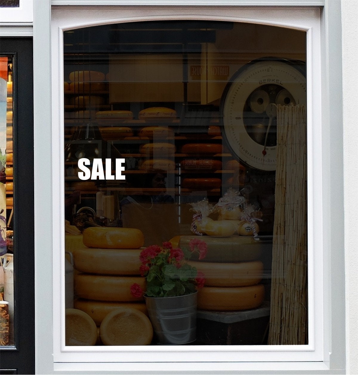 Classic Sale Shop Window Sticker example 6