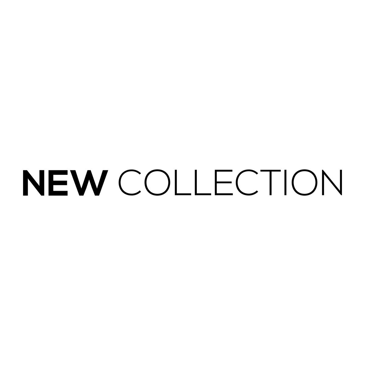New Collection vinyl sticker design on a white background