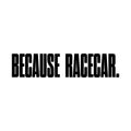 Because Racecar Tall Lettering Car Sticker — design preview