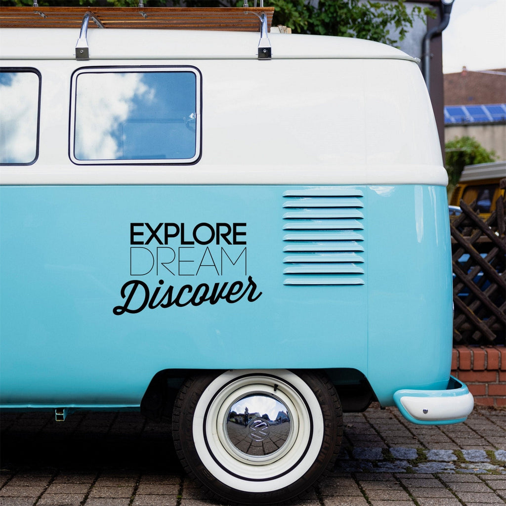 Explore Dream Discover Caravan Sticker product image 2