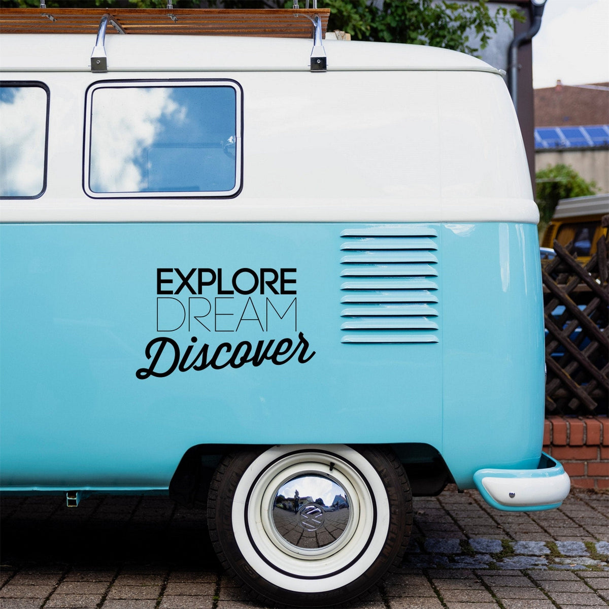 Explore Dream Discover Caravan Sticker product image 2