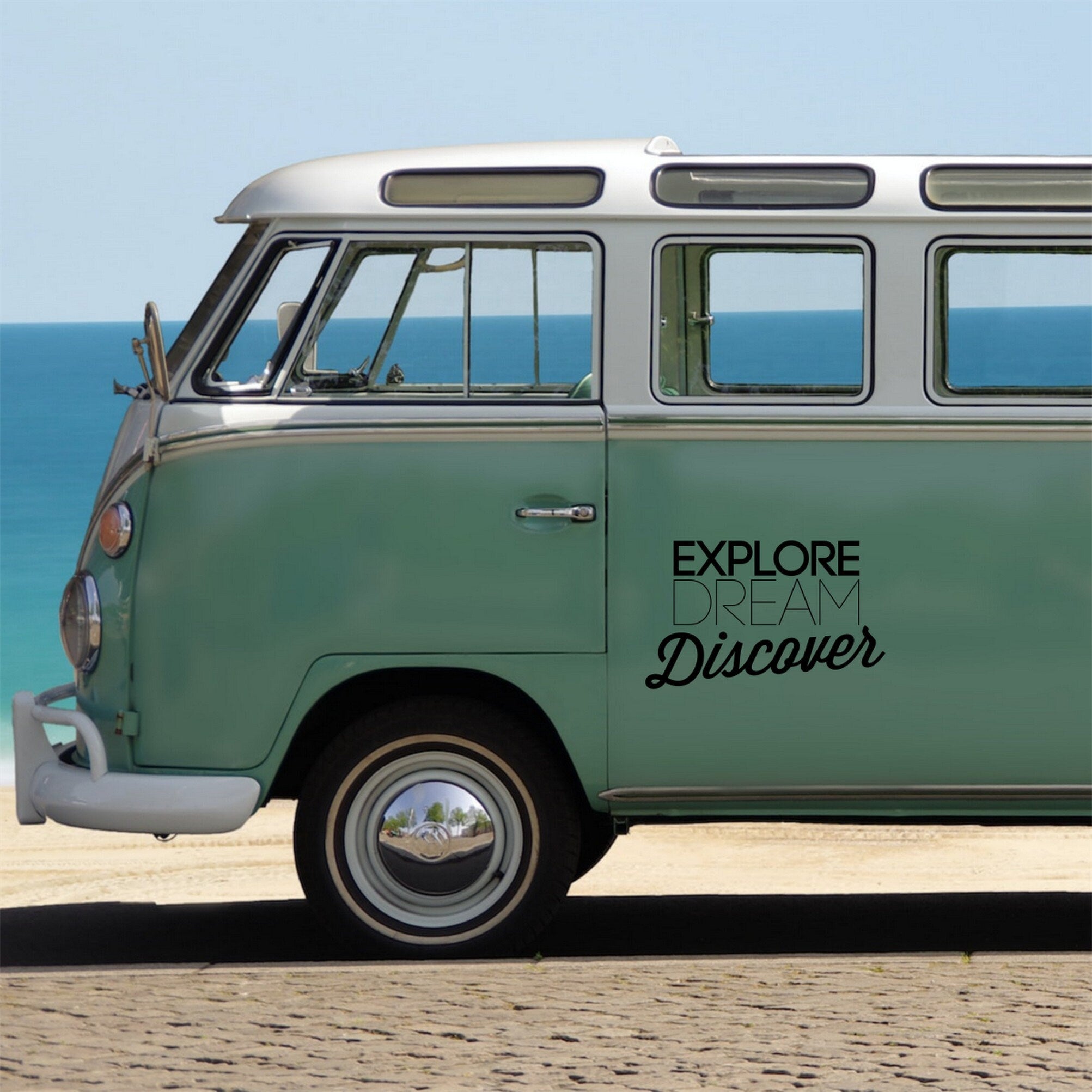 Explore Dream Discover Caravan Sticker product image 3