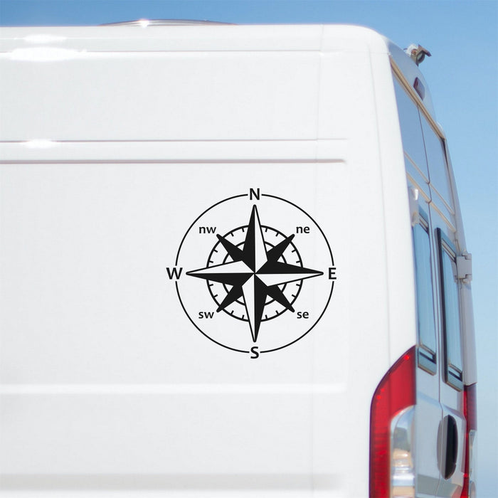 Compass Caravan Sticker product image 1
