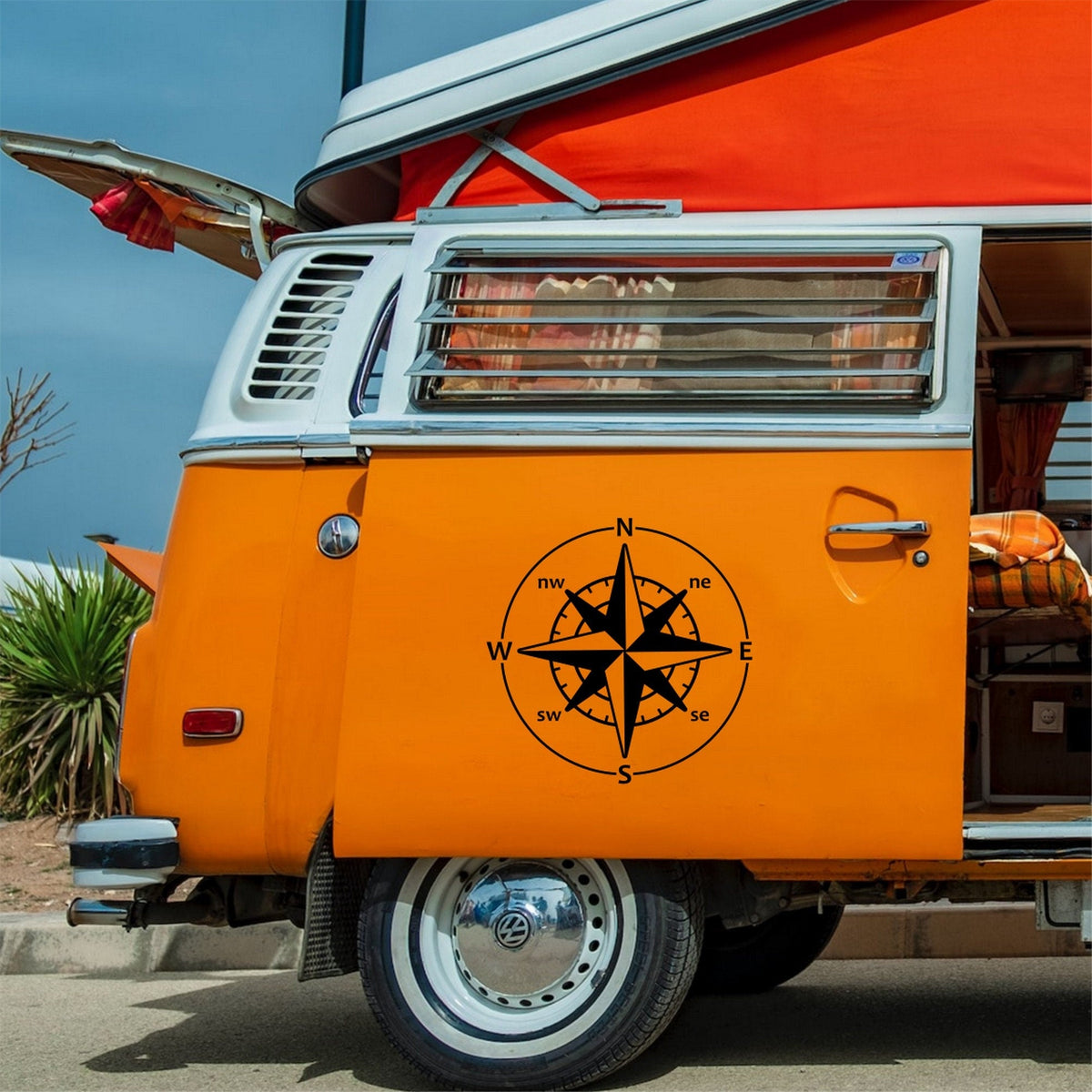 Compass Caravan Sticker product image 2