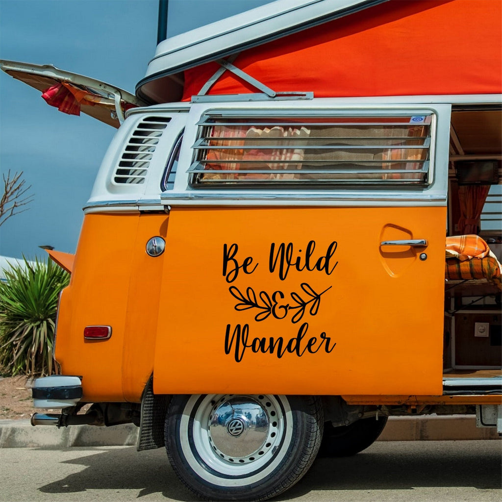 Be Wild And Wander Caravan Sticker product image 2
