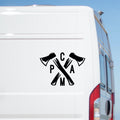 Camp Logo Caravan Sticker product image 1