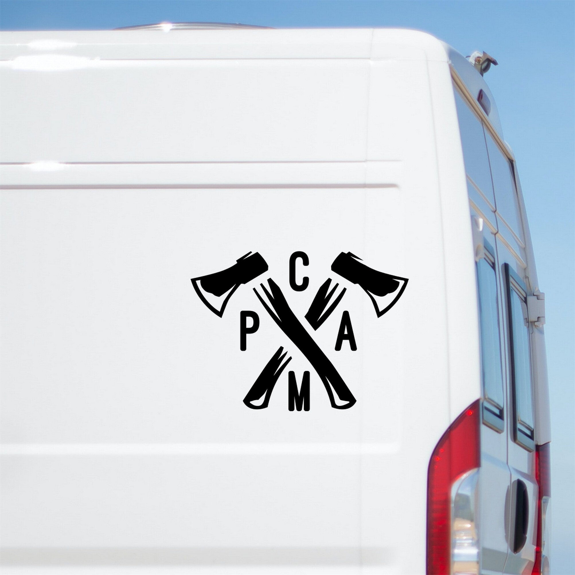 Camp Logo Caravan Sticker product image 1