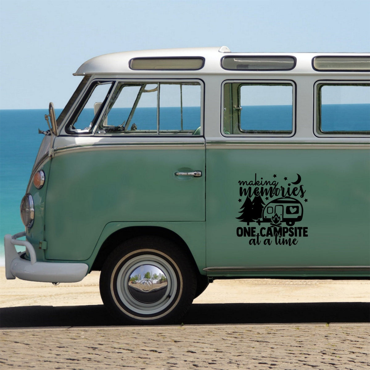 Making Memories One Campsite At A Time Caravan Sticker product image 3