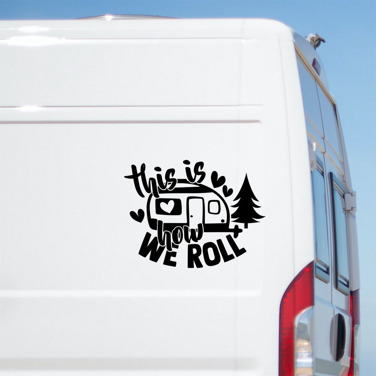 This Is How We Roll Caravan Sticker product image 1