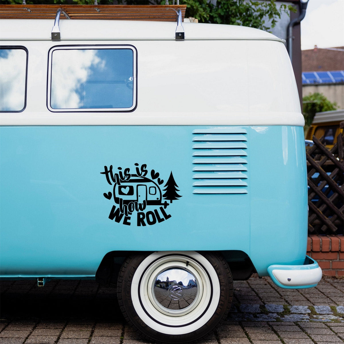 This Is How We Roll Caravan Sticker product image 5