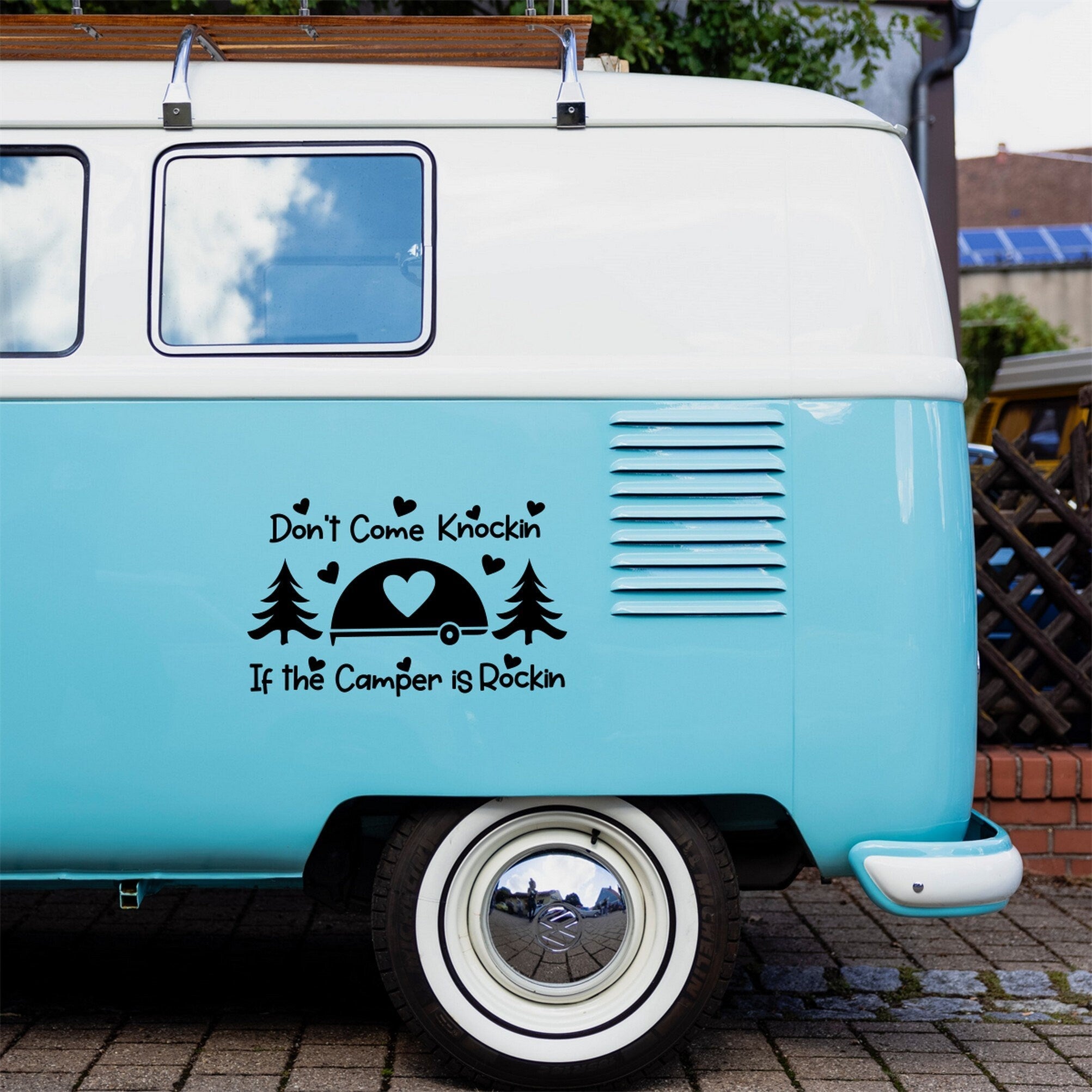 Don't Come Knockin' If The Camper Is Rockin' Caravan Sticker product image 4
