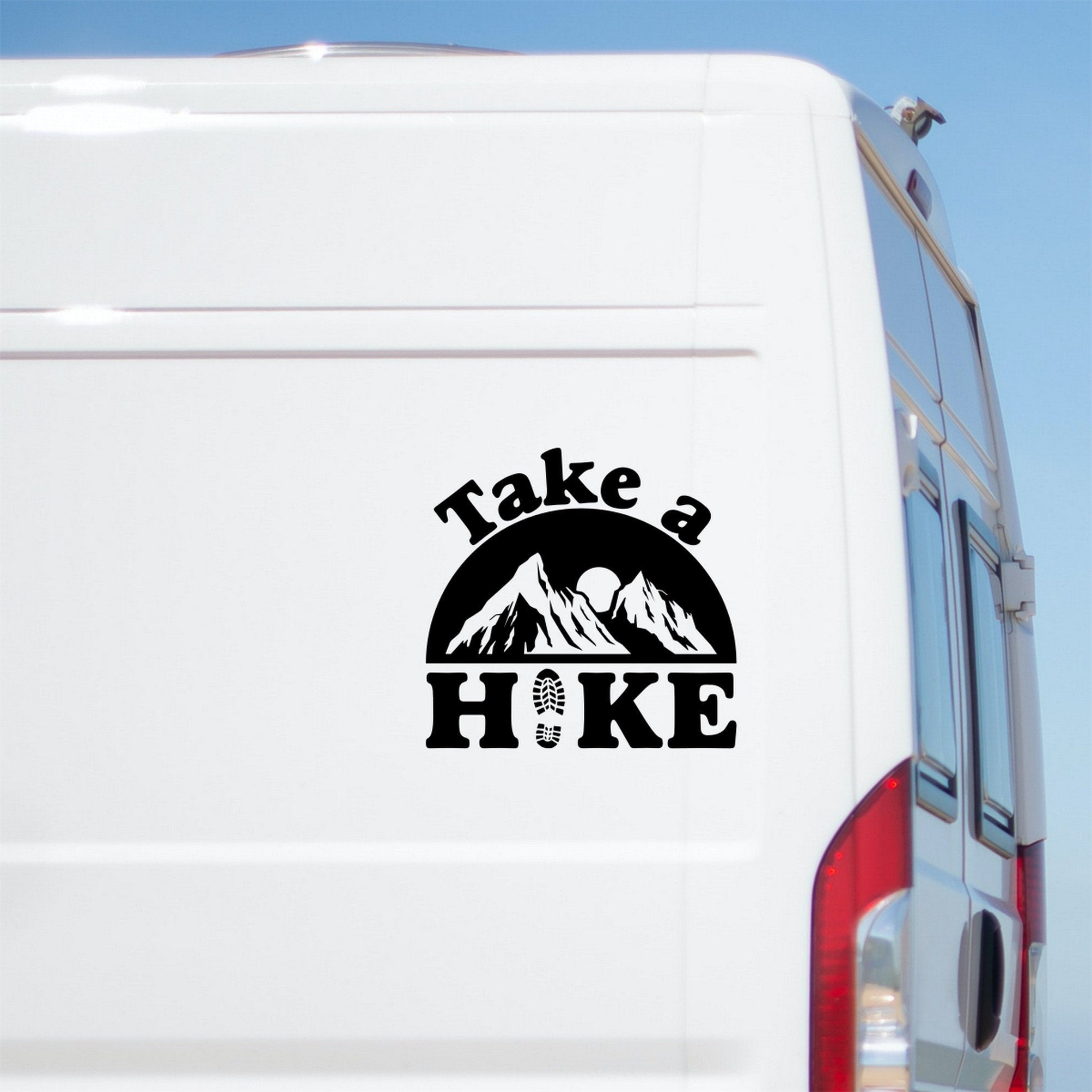 Take A Hike Mountain Caravan Sticker product image 1