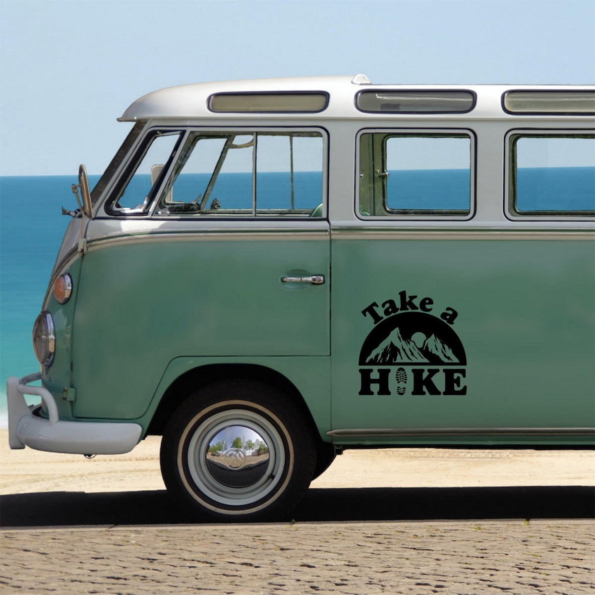 Take A Hike Mountain Caravan Sticker product image 3