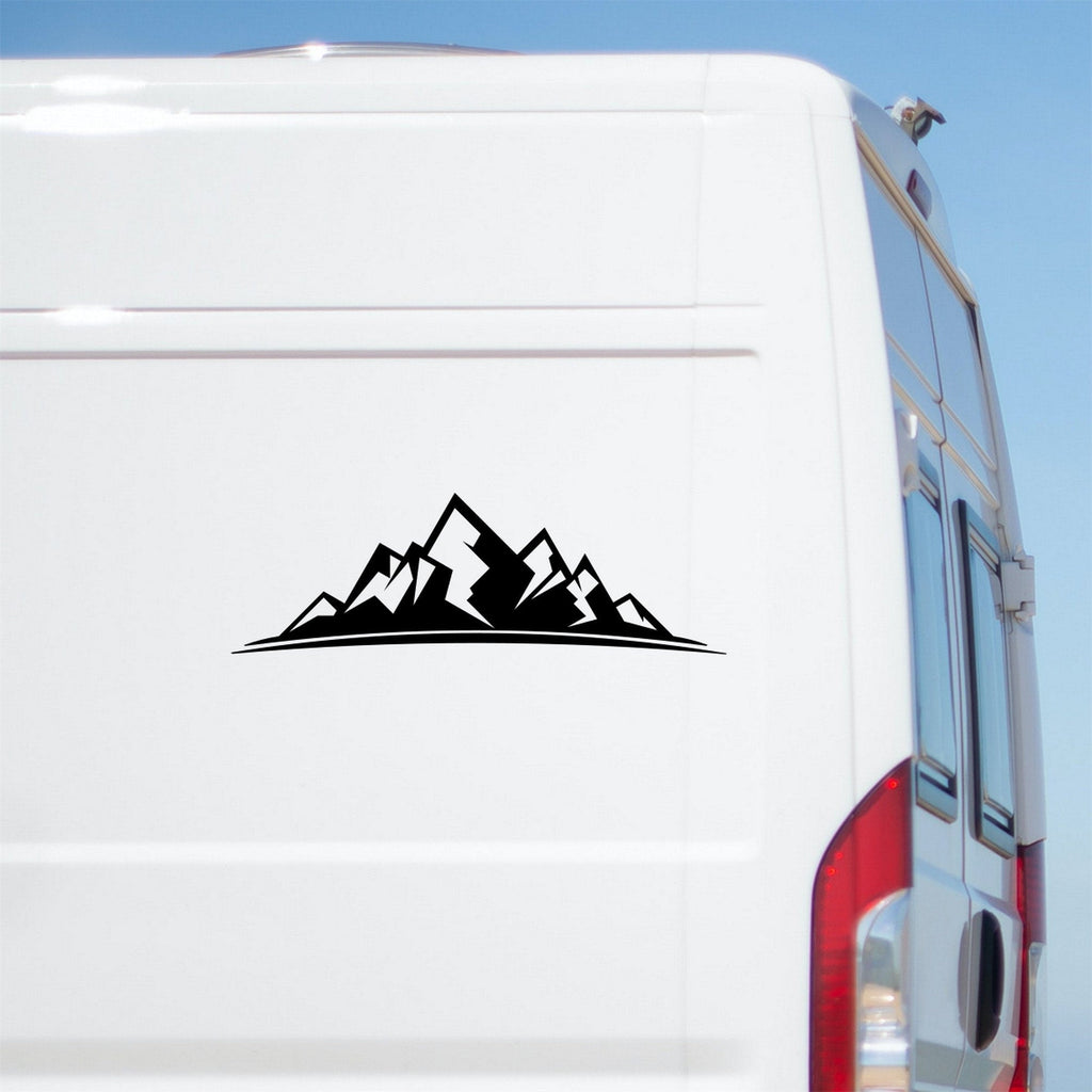 Mountain Range Caravan Sticker product image 1