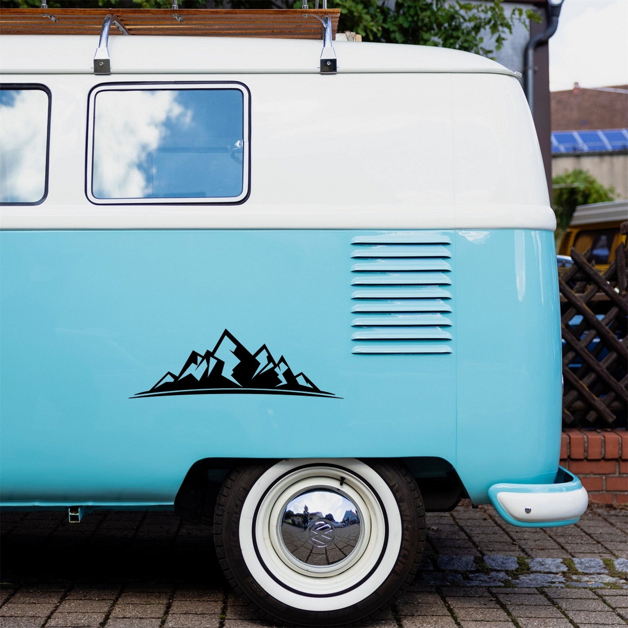 Mountain Range Caravan Sticker product image 5