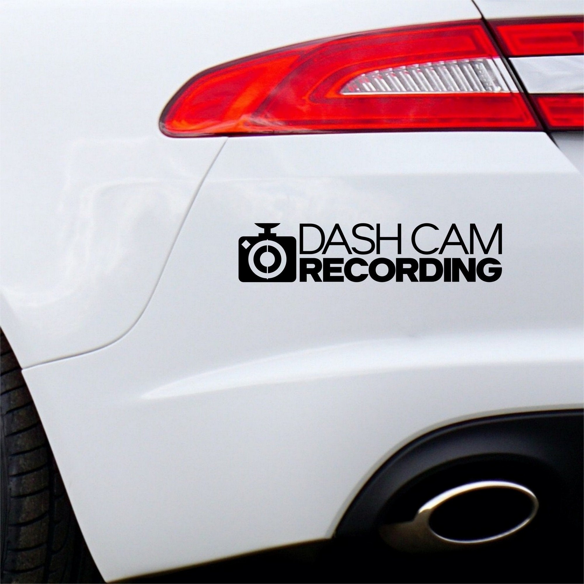 Dash Cam Recording car window vinyl sticker additional product image
