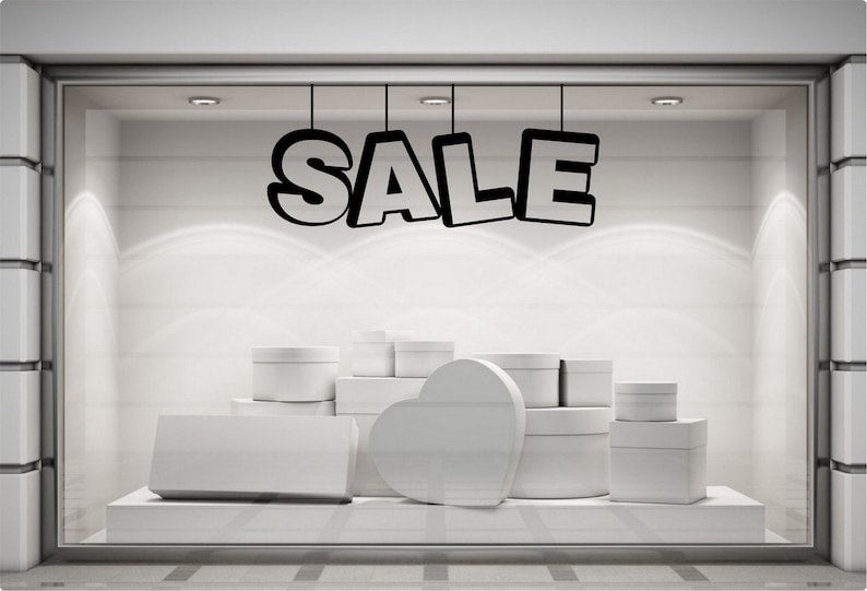 Sale Shop Window Sticker source gallery image 4