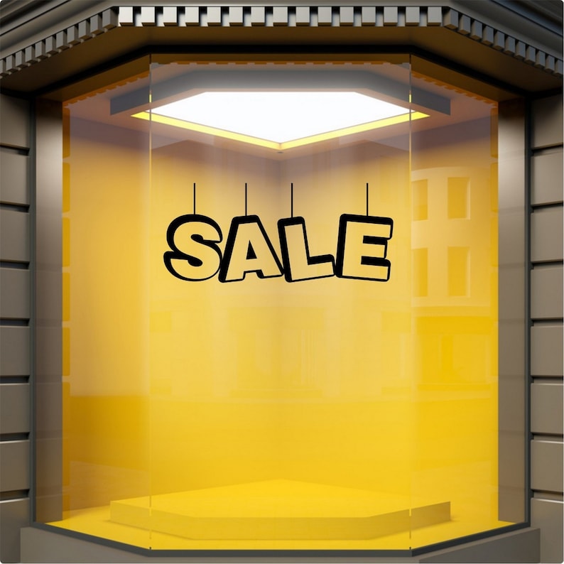 Sale Shop Window Sticker source gallery image 3