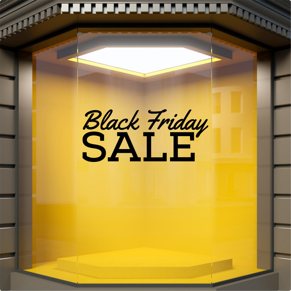 Black Friday Sale Shop Window Sticker product display image 2