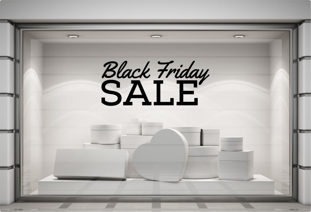 Black Friday Sale Shop Window Sticker product display image 4