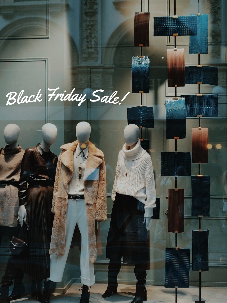 Black Friday Sale Shop Window Sticker product display image 4