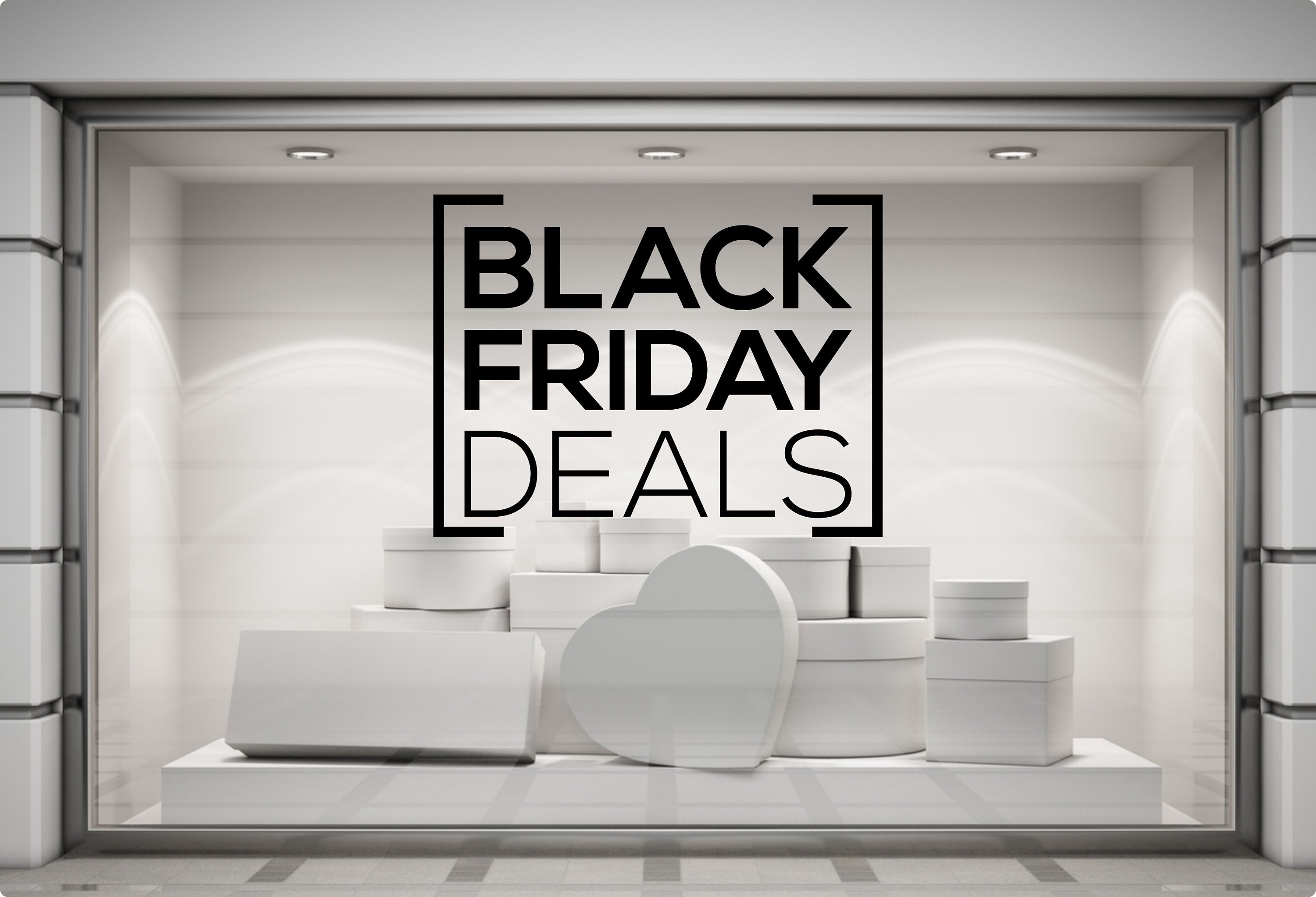 Black Friday Deals Shop Window Sticker product display image 4