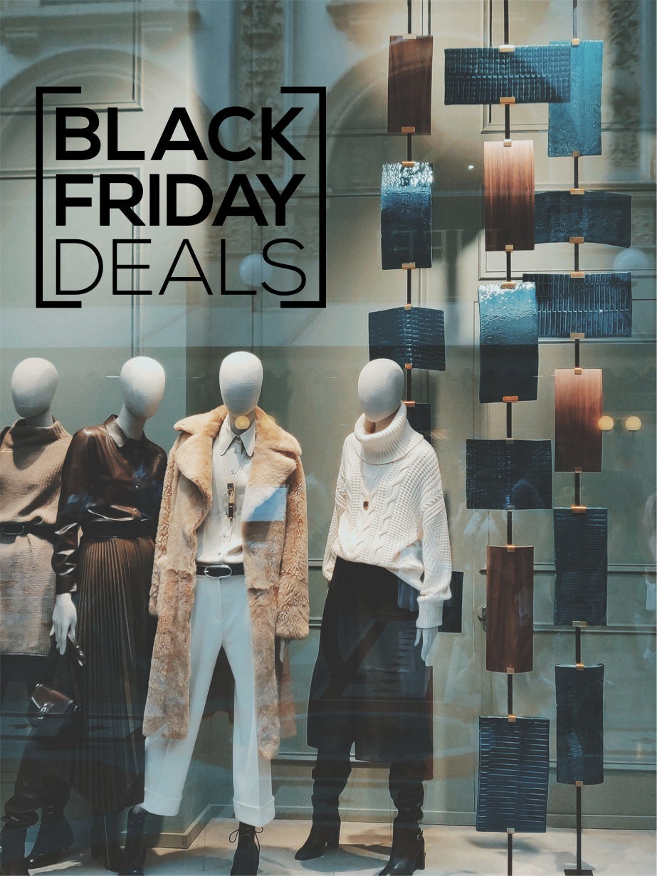 Black Friday Deals Shop Window Sticker product display image 3