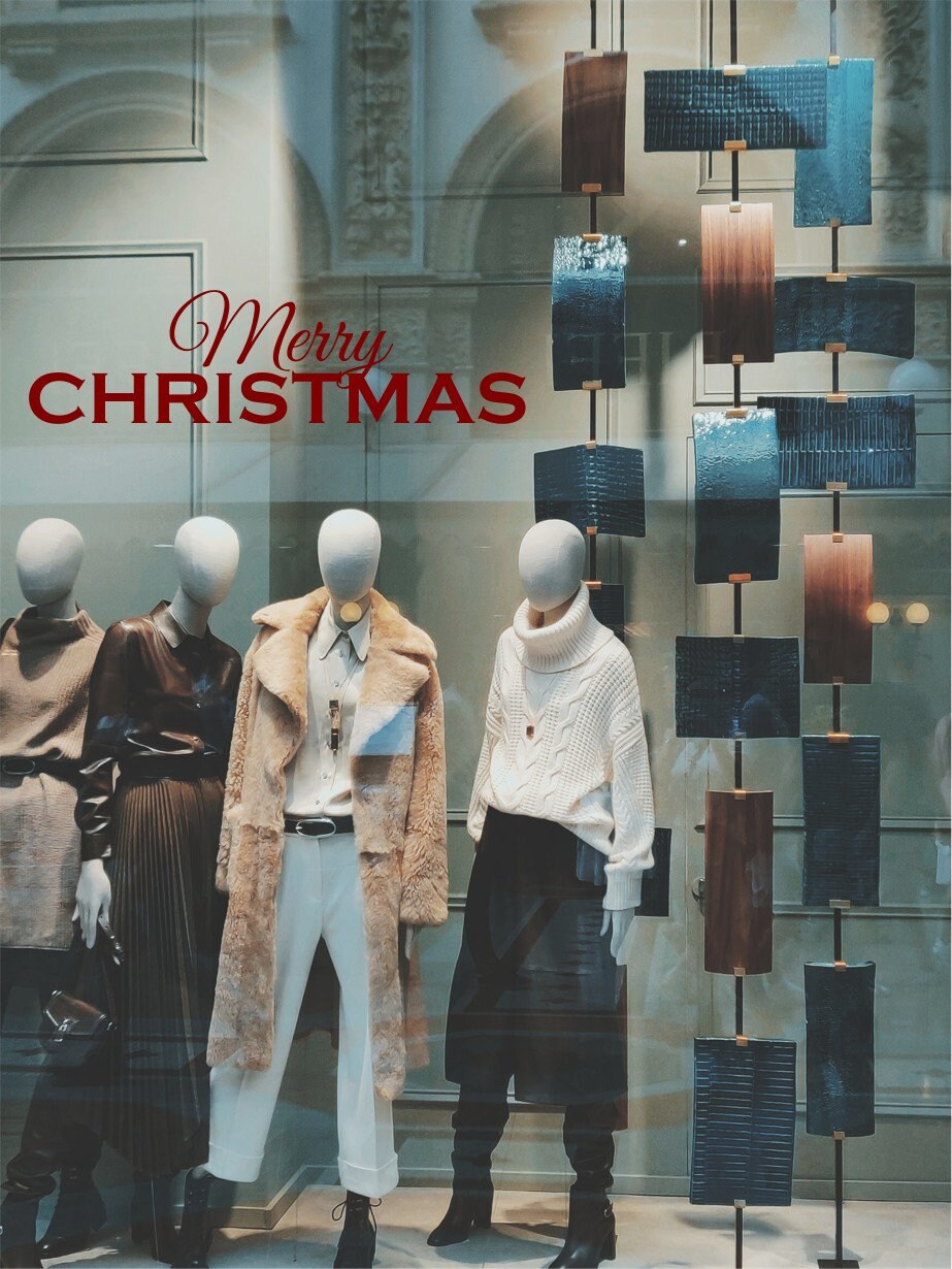 Merry Christmas Window Sticker product display image 4